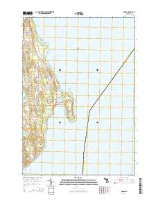 Omena 2014 topographic map thumbnail