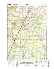 Omer 2014 topographic map thumbnail