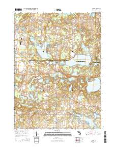 Onsted 2014 topographic map thumbnail