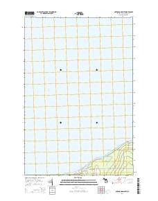 Ontonagon North 2014 topographic map thumbnail