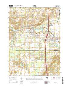 Otsego 2014 topographic map thumbnail