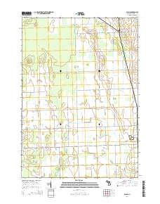 Palms 2014 topographic map thumbnail