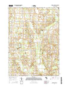 Parkers Corners 2014 topographic map thumbnail