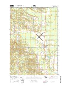 Pellston 2014 topographic map thumbnail