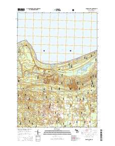 Pendills Lake 2014 topographic map thumbnail