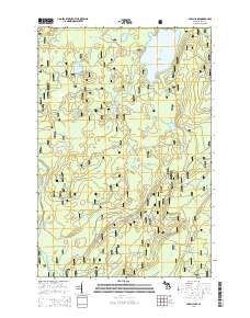 Perch Lake 2014 topographic map thumbnail