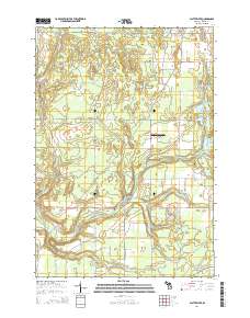Platte River 2014 topographic map thumbnail