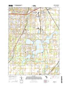 Portage 2014 topographic map thumbnail