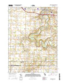 Portland South 2014 topographic map thumbnail