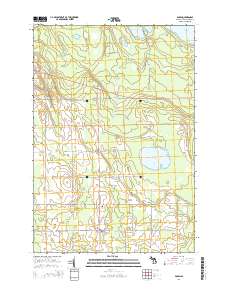 Posen 2014 topographic map thumbnail