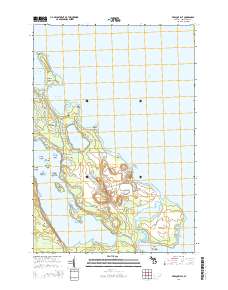 Presque Isle 2014 topographic map thumbnail