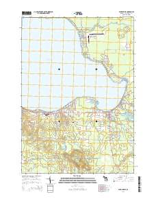 Prudenville 2014 topographic map thumbnail
