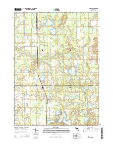 Pullman 2014 topographic map thumbnail