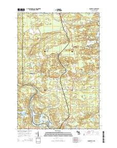 Randville 2014 topographic map thumbnail