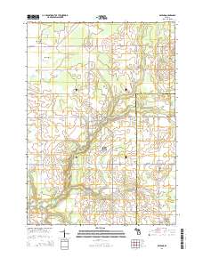 Ravenna 2014 topographic map thumbnail