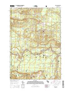 Red Oak 2014 topographic map thumbnail
