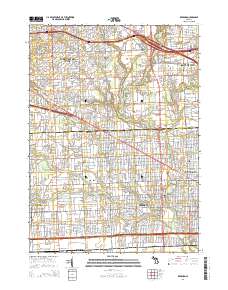 Redford 2014 topographic map thumbnail