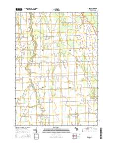 Redman 2014 topographic map thumbnail