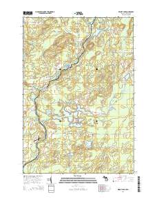 Resort Lake 2014 topographic map thumbnail