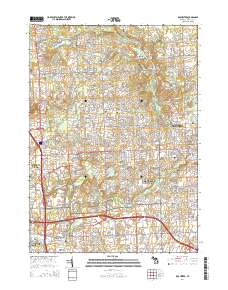 Rochester 2014 topographic map thumbnail