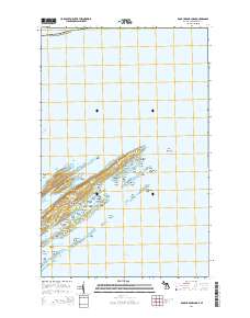 Rock Harbor Lodge 2014 topographic map thumbnail