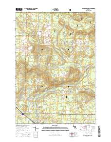 Roscommon North 2014 topographic map thumbnail