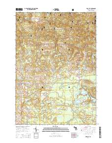 Rose City 2014 topographic map thumbnail
