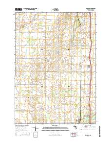 Rosebush 2014 topographic map thumbnail