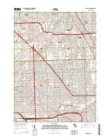 Royal Oak 2014 topographic map thumbnail