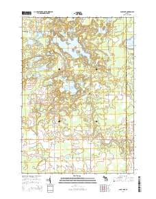 Sage Lake 2014 topographic map thumbnail