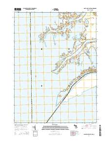 Saint Clair Flats 2014 topographic map thumbnail