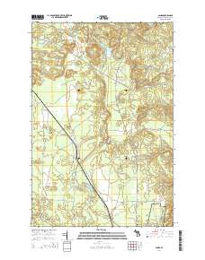 Sands 2014 topographic map thumbnail