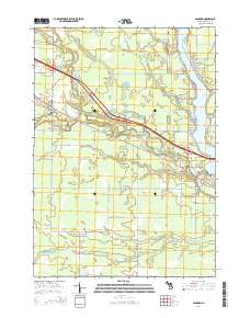 Sanford 2014 topographic map thumbnail