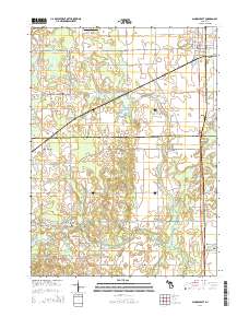 Schoolcraft 2014 topographic map thumbnail