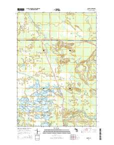 Seney 2014 topographic map thumbnail