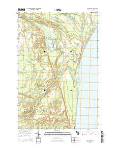 Shelldrake 2014 topographic map thumbnail