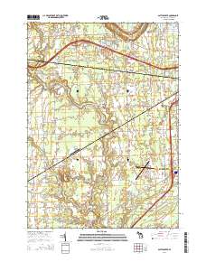 Smiths Creek 2014 topographic map thumbnail
