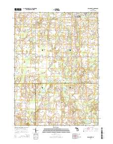 Springport 2014 topographic map thumbnail
