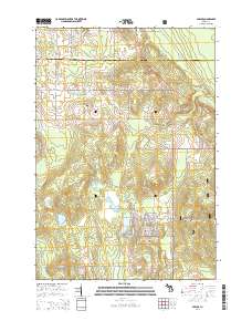 Spruce 2014 topographic map thumbnail