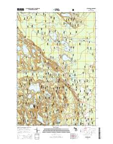 Steuben 2014 topographic map thumbnail