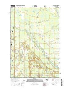 Steuben NE 2014 topographic map thumbnail