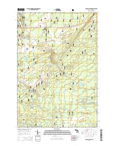 Sullivan Creek 2014 topographic map thumbnail