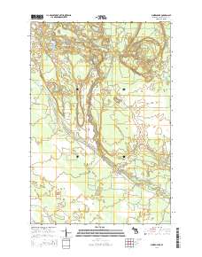 Sunken Lake 2014 topographic map thumbnail