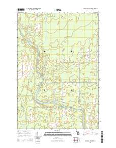 Swimming Hole Creek 2014 topographic map thumbnail