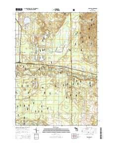 Tallman 2014 topographic map thumbnail