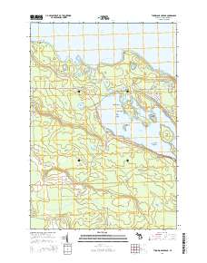 Thompsons Harbor 2014 topographic map thumbnail
