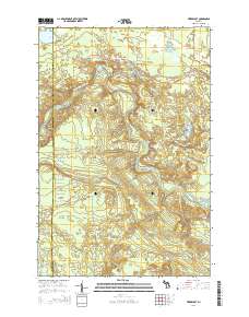 Timberlost 2014 topographic map thumbnail