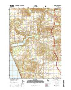 Town Corners 2014 topographic map thumbnail
