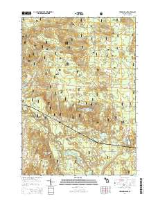 Townsend Lake 2014 topographic map thumbnail