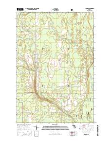 Trenary 2014 topographic map thumbnail